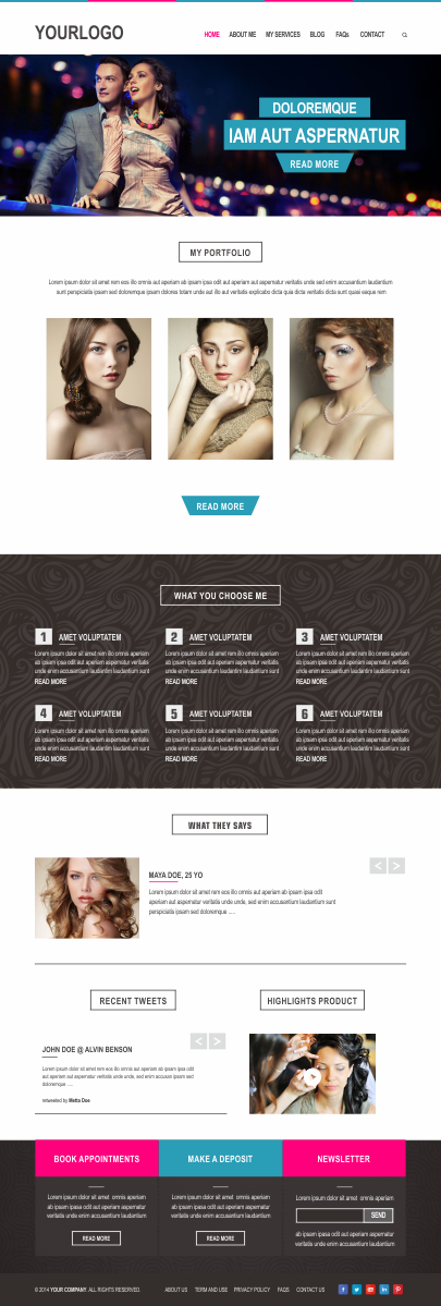 Web Design by Silverfox Studio for this project | Design #5082632