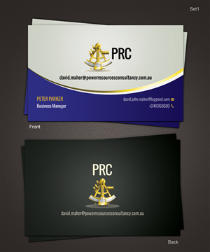 Business Card Design by Pixeleas