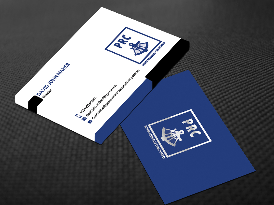 Business Card Design by Sarah Haroon for this project | Design #5003608