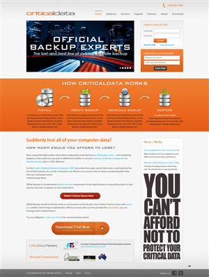 Web-Design von pb für dieses Projekt | Design: #1420360