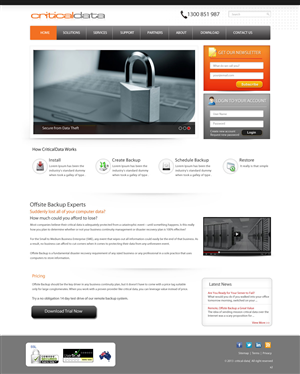 Web-Design von pb für dieses Projekt | Design: #1424184