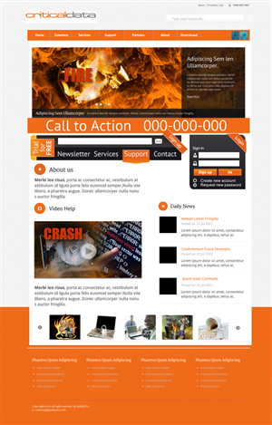 Web Design by klakson
