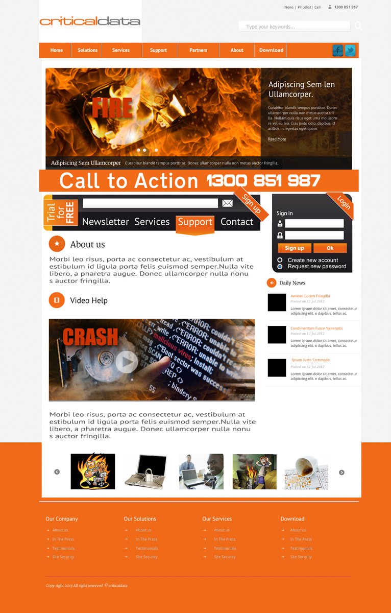 Web Design by klakson for this project | Design #1441040