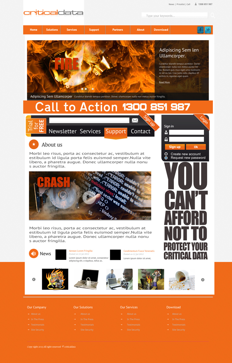 Web Design by klakson for this project | Design #1441074