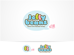 Jelly Beans Speech and Language Therapy | Logo Design by aftrmidnite