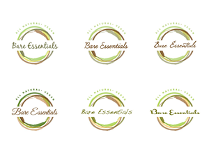 Bare Essentials     All Natural    Vegan | Logo Design by wonderland