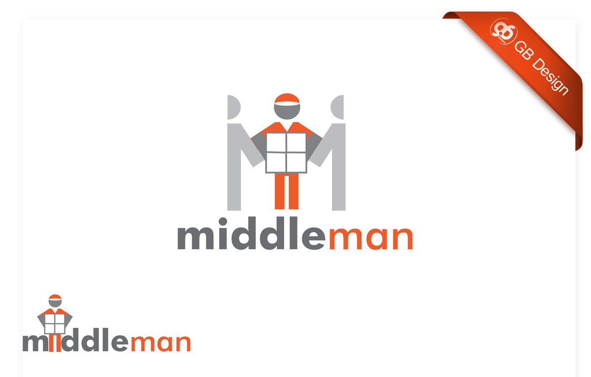 Logo Design by Gb designs for Middle Man | Design #5029415