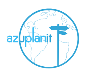 Logo Design by Alexia.Papacosta for azuplanit | Design #5016091