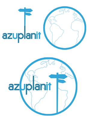 Logo Design by Alexia.Papacosta for azuplanit | Design: #5018688