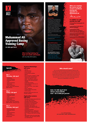 Elite boxing brochure | Design de Brochure par laxman2creative
