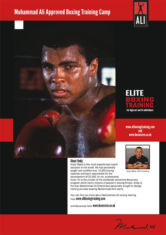 Brochure Design by Designer Mate for Boxercise | Design #5050586