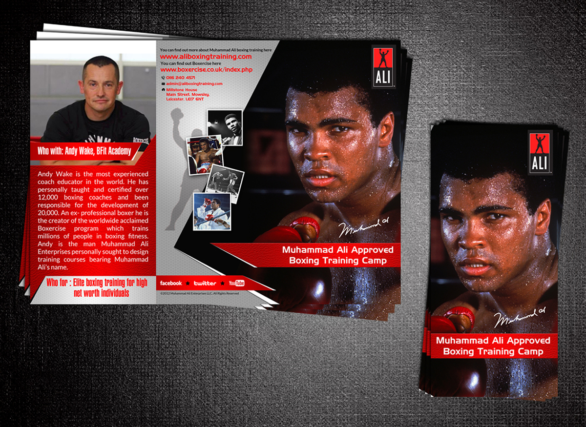 Brochure Design by ESolz Technologies for Boxercise | Design #5019864