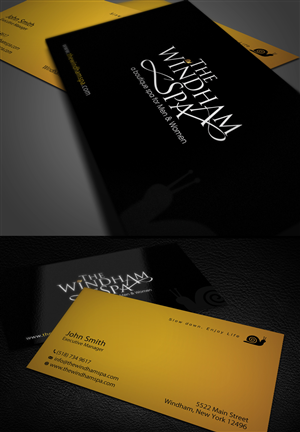 Design de Carte de Visite par acgrapix pour The Windham Spa | Design : #1407757
