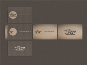 Design de Carte de Visite par serrano pour The Windham Spa | Design : #1417625