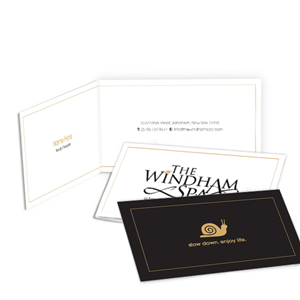 Business Card Design by richardjdesign for The Windham Spa | Design: #1555082