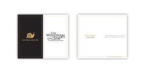 Business Card Design by richardjdesign for The Windham Spa | Design: #1572206