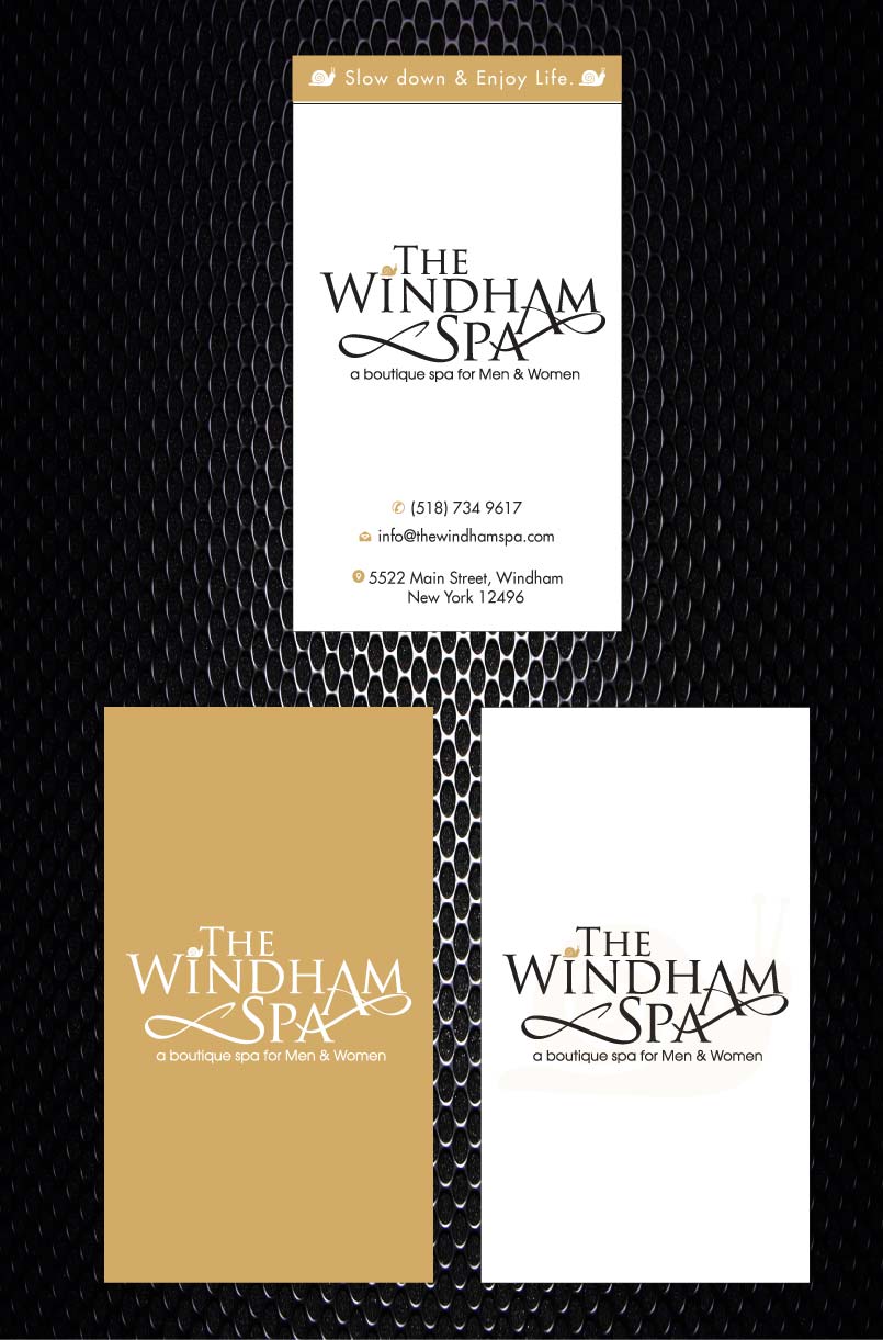 Design de Carte de Visite par Sbss pour The Windham Spa | Design #1408092