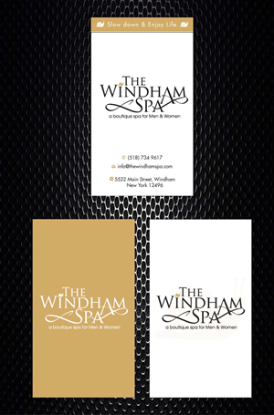 Design de Carte de Visite par Sbss pour The Windham Spa | Design : #1408092