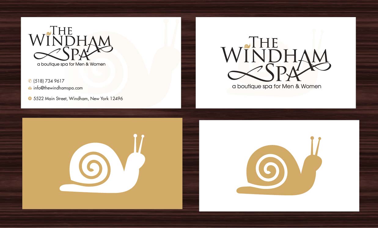Design de Carte de Visite par Sbss pour The Windham Spa | Design #1408884