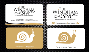 Business Card Design by Sbss for The Windham Spa | Design: #1408934