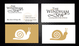 Business Card Design by Sbss for The Windham Spa | Design: #1408947