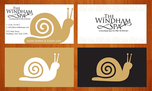 Business Card Design by Sbss for The Windham Spa | Design: #1408975