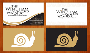 Design de Carte de Visite par Sbss pour The Windham Spa | Design : #1408980