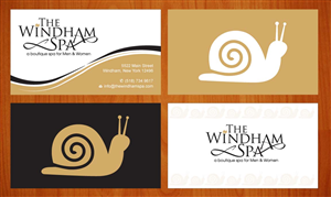 Design de Carte de Visite par Sbss pour The Windham Spa | Design : #1408985