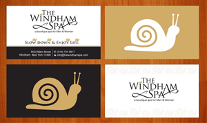 Design de Carte de Visite par Sbss pour The Windham Spa | Design : #1408991