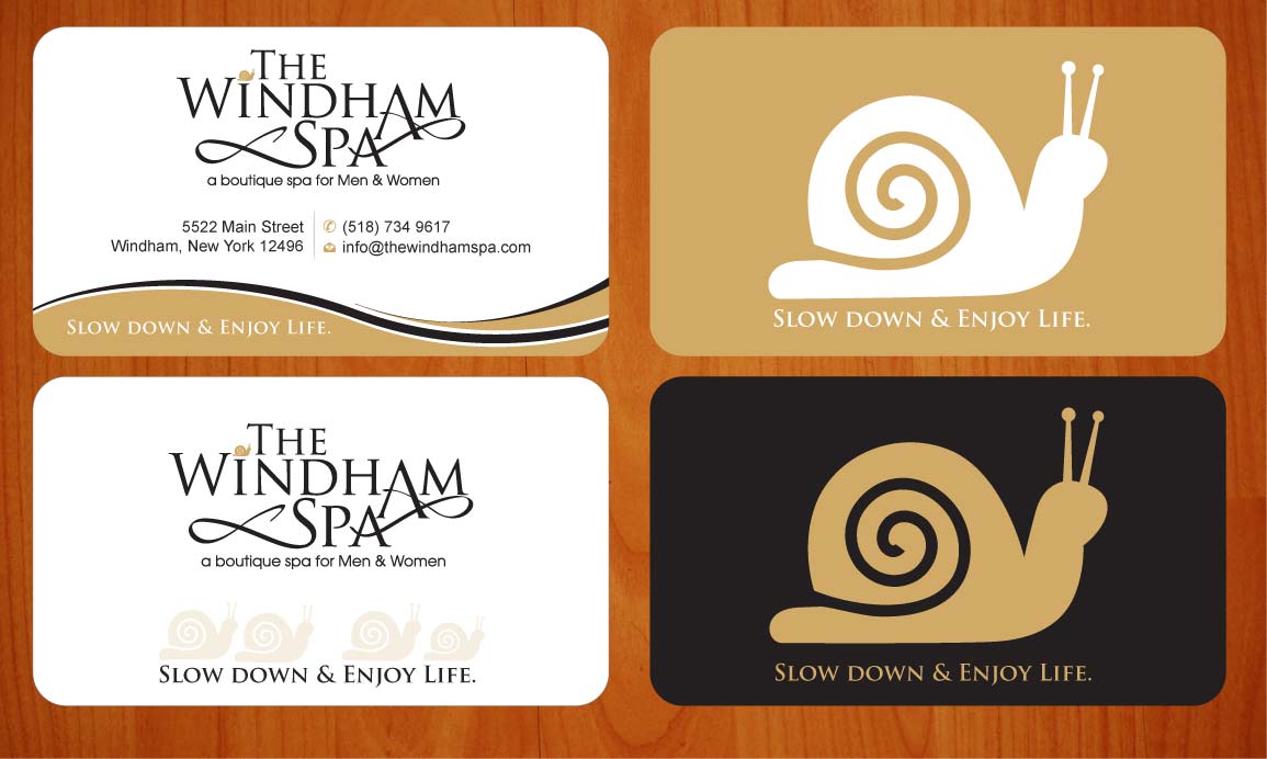 Design de Carte de Visite par Sbss pour The Windham Spa | Design #1409002