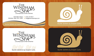 Design de Carte de Visite par Sbss pour The Windham Spa | Design : #1409002