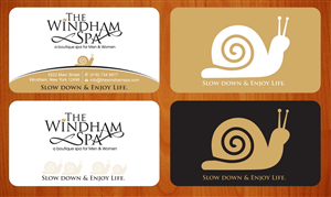Business Card Design by Sbss for The Windham Spa | Design: #1409007