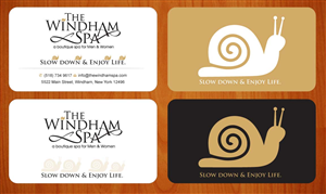Design de Carte de Visite par Sbss pour The Windham Spa | Design : #1409010