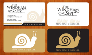 Design de Carte de Visite par Sbss pour The Windham Spa | Design : #1409018