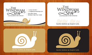 Design de Carte de Visite par Sbss pour The Windham Spa | Design : #1409019