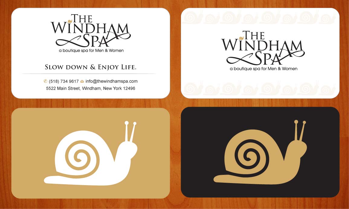 Business Card Design by Sbss for The Windham Spa | Design #1409025