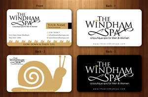 Design de Carte de Visite par Sbss pour The Windham Spa | Design : #1412224