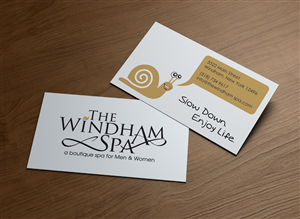 Spa Business Card Design Project | Business Card Design by MPStudio