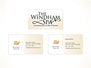 Business Card Design by Hector for The Windham Spa | Design: #1406722