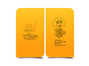 Business Card Design by Hueray for The Windham Spa | Design: #1411857
