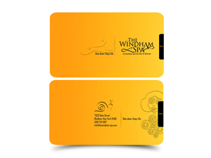 Business Card Design by Hueray for The Windham Spa | Design: #1411861