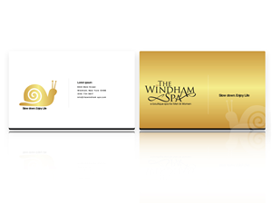 Business Card Design by Hueray for The Windham Spa | Design: #1411862
