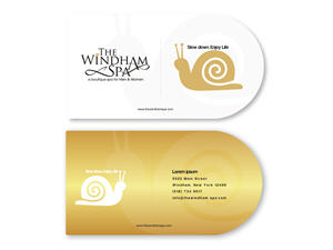 Business Card Design by Hueray for The Windham Spa | Design: #1411866