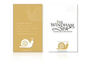 Business Card Design by Hueray for The Windham Spa | Design: #1419094