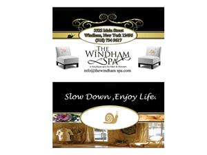 Business Card Design by depop2013 for The Windham Spa | Design #1424381
