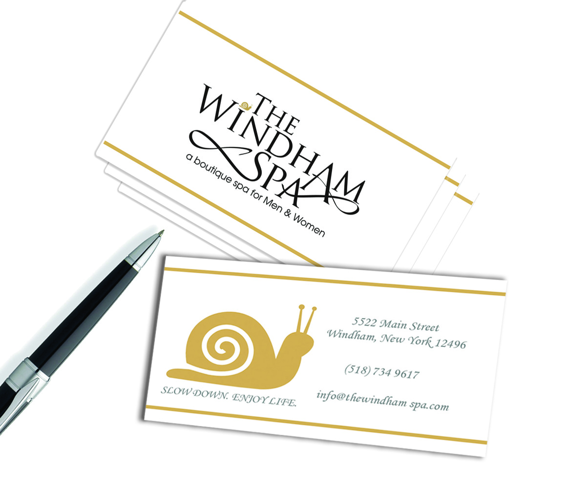 Diseño de Tarjeta de Presentación por Pankhuri Badal para The Windham Spa | Diseño #1425921