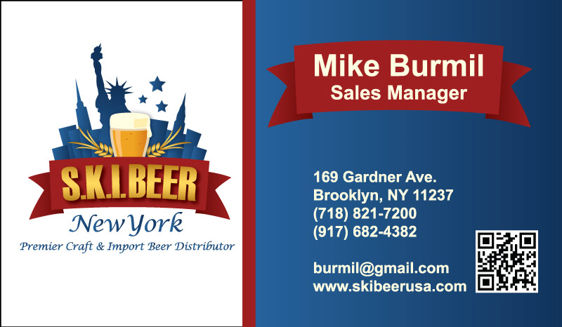 Diseño de Tarjeta de Presentación por chillmountain para SKI Beer | Diseño #1414263