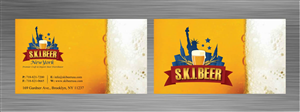 Business Card Design by Sbss for SKI Beer | Design: #1408681