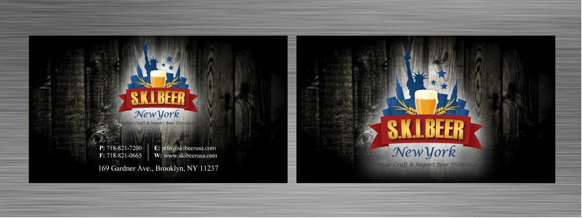 Visitenkarten-Design von Sbss für SKI Beer | Design #1408689