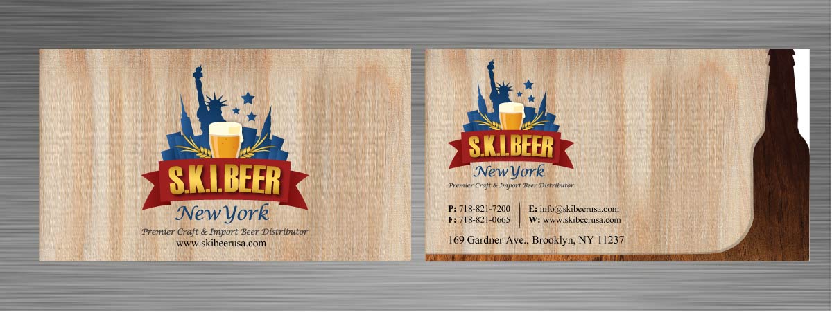 Visitenkarten-Design von Sbss für SKI Beer | Design #1408704